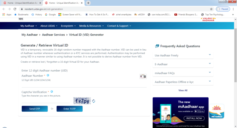 virtual ID compressor